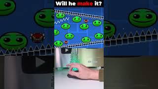 Geometry Dash: Will he make it?!