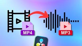 Audiospur aus Video EXTRAHIEREN - mit einem Klick in Davinci Resolve 19