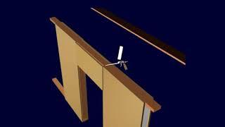 Installing exterior wall Structural Insulated Panels SIP Panels