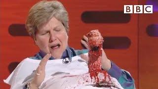 Sandi Toksvig re-enacts a scene from 'Alien' - The Graham Norton Show - BBC