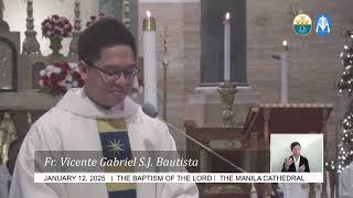 Homily January 12, 2025 | Fr. Vicente Gabriel S.J. Bautista