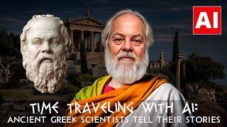 Time Traveling with AI: Ancient Greek Scientists Tell Their Stories