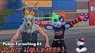 Public Fursuiting At Spirit Halloween