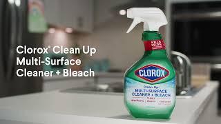 Ultimate Clean-Up: Clorox Cleaner + Bleach in Action