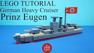 LEGO Tutorial! German Heavy Cruiser Prinz Eugen