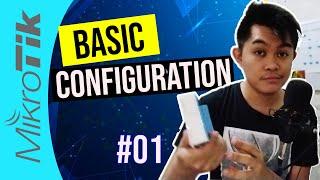 Mikrotik Tutorial 01 [Tagalog] : Basic Configuration  (2021)