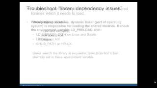 Troubleshooting using the ldd command