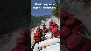 Rishikesh most dangerous Rapid #ganga #rafting #rishikeshriverrafting