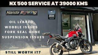 NX 500 Suspension Fix: 39,000km Service Breakdown in Siliguri