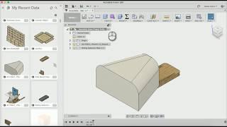 Merging design files in Fusion 360