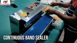 Conveyor sealing machine / Band sealer / Plastoseal Packaging Solutions