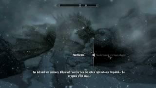 [Skyrim] Final Boss & Main Quest Ending (Dragonslayer)