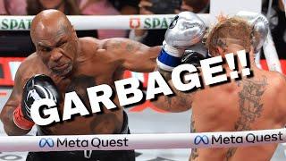 Mike Tyson vs Jake Paul set humanity back 1000 years