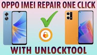 All OPPO MTk Device IMEI Change One Click With Unlocktool 100% Tested#oppo