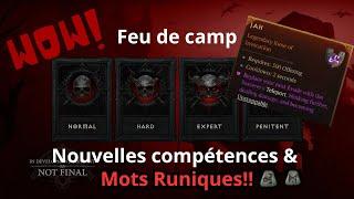 TOUTES LES NOUVELLES COMPÉTENCES DE CLASSE  ET LES MOTS RUNIQUES À VENIR POUR LA SAISON 6 ! Diablo 4