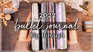 2022 Full Bullet Journal Flip Through