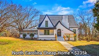 North Carolina Cheap Homes For Sale | $235k | Cheap Old Houses For Sale | NC Real Estate