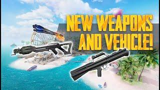 PUBG MOBILE | NUSA - New Weapons and Vehicle Guide