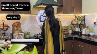 Small Makeover To My Kitchen || Cast Iron Collections & Maintenence ||Weekend Vlog#mygreenhouse#vlog