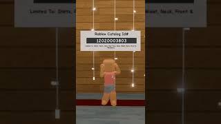 Brookhaven hair codes  #shorts #roblox