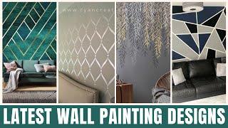 10+ Latest Wall Painting Design Ideas / Wall Painting Design Ideas for Bedroom and Living Room.