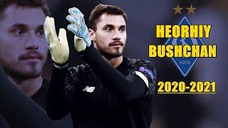 Heorhiy Bushchan 2020/2021 ● Best Saves in Champions & Nations League | HD