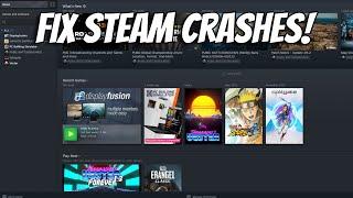 How To Fix Steam Games Crashing & Freezing