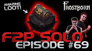 Mastering the Giant Treasure Event SOLO!!! I AM SO RICH!! Frostborn F2P Solo Series. Ep. 69 - JCF