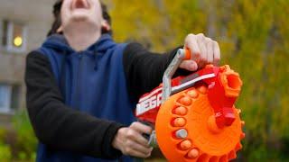 ОБЗОР НА НОВИНКУ НЁРФ 2019 NERF MEGALODON НЁРФ МЕГА 2019