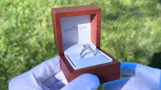 Jacie Three Stone Setting Review (Rare Carat)