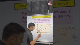 Ohm's Law | I-V Graph | Class 10 Science Term 2 #shorts #science #term2 Board 2023