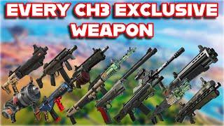 Ranking EVERY CHAPTER 3 EXCLUSIVE WEAPON In FORTNITE HISTORY From WORST To BEST