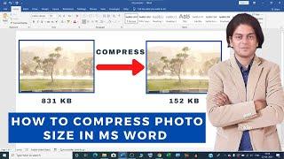 How to compress photo size in ms word | How to Compress Images in Microsoft Word