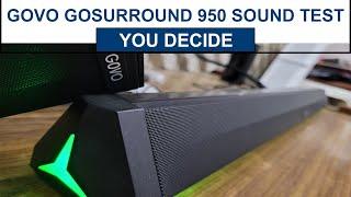 GOVO GOSURROUND 950 | 280W Soundbar, 5.1 Channel Home Theatre with 6.5" subwoofer | Sound Test