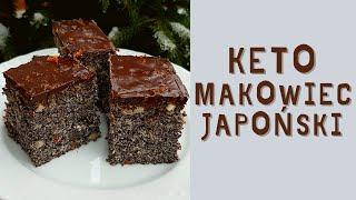 MAKOWIEC  JAPOŃSKI  KETO | Najprostszy makowiec