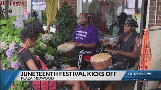 Drum circle kicks off annual Charlotte Juneteenth event