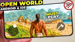 Top 10 Best OFFLINE OPEN WORLD Games for Android/iOS in 2024 | Open world games offline android