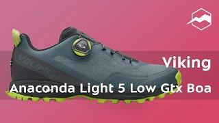 Кроссовки Viking Anaconda Light 5 Low Gtx Boa. Обзор