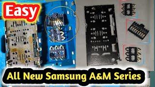 How To Replace SimCard Slot All New Samsung Galaxy A&M Series A10/A20/A30/A50/A70/A90/M10/M/20/M50