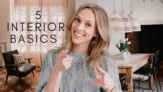 DAS BRAUCHT EINE SCHÖNE EINRICHTUNG ! | Integriere diese 5 Basics | Interior Tipps | Jelena Weber