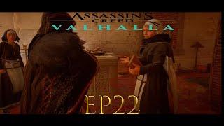 Assassins Creed Valhalla (EIVOR - BERSERKR HARD) - 100% Walkthrough Ep 22 Arabic