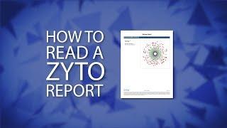 How to Read a ZYTO Wellness Report