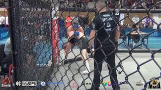 Puchar Europy Amatorskiego MMA 2024 Junior 77 kg Chiliński Sz vs Puczyński A