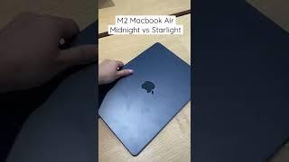M2 Macbook Air Midnight vs Starlight