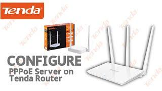 How To PPPoE Setup And Configure Tenda Wireless Router