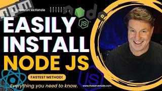 How to Install Node JS on Windows 10/11 #React  #ExpressJS #Angular #npm #npx #nodejs #reactjs #git