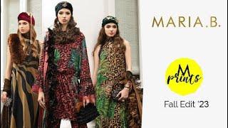 Maria B | M.Prints | Winter Fall Edition'23 | Pre-Booking Starts Now | Prices are mentioned