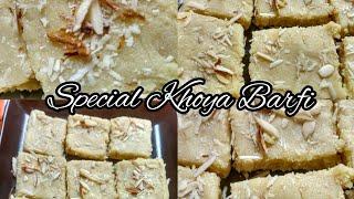 Diwali special Mawa Barfi recipe-Lajwab khoya Barfi- Homemade Khoya Barfi for Diwali