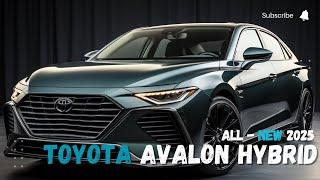 2025 Toyota Avalon Hybrid: Luxury, Efficiency, Innovation