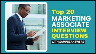 Marketing Associate Interview Questions and Answers for 2024